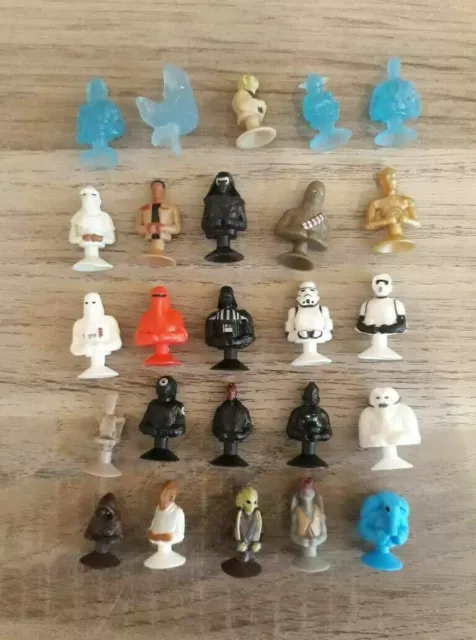 Star Wars Figurines Leclerc Micropopz Collection 2017 Complete 25 Figurines