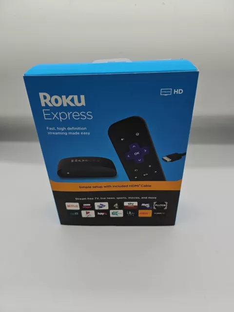 Roku Express  3930EU HD Streaming Media Player Condition Excellent Sealed New