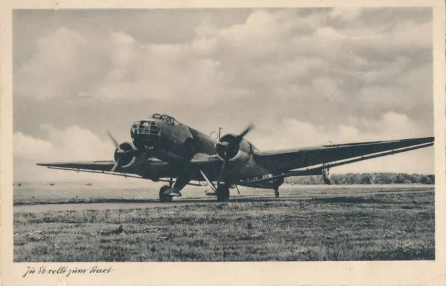 Nr.42890 Foto PK  2, Wk Flieger JU 86  Feldpost 1942
