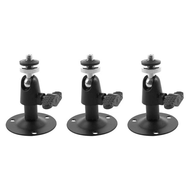 3 ud. Soporte de pared 2,6 para montaje en techo para cámaras de vigilia V8K2
