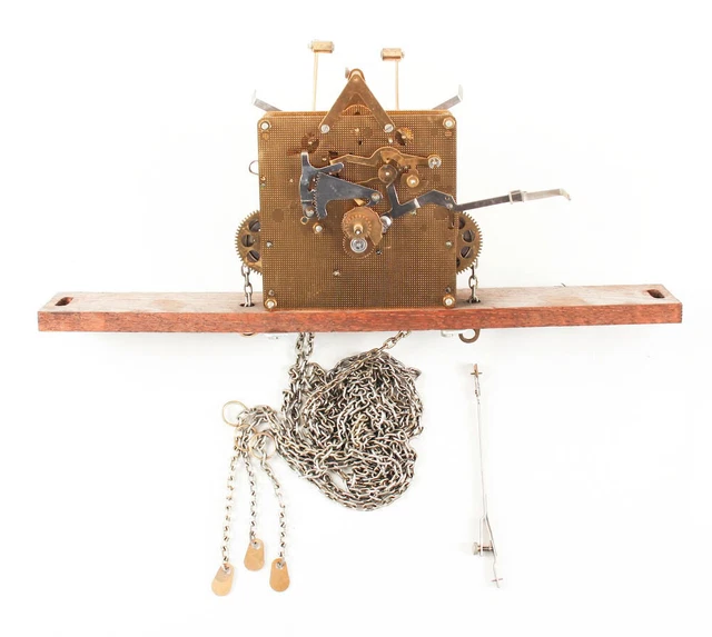 Hermle grandfather clock movement only @ 1980s Hermle 451-050H  114 cm
