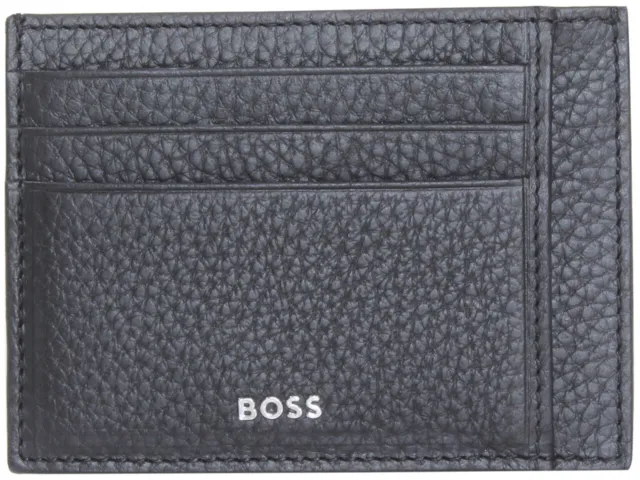Hugo Boss Men's Crosstown Wallet Card Holder Genuine Leather