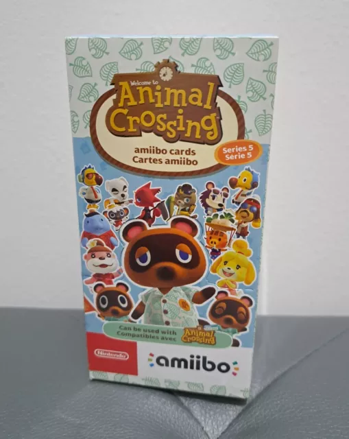 SERIE 5 BOX Carte Amiibo Animal Crossing Nintendo Switch ITA EUR