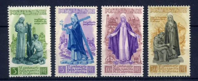 ITALIA 1948 - 6º centenario della nascita di santa Caterina da Siena MNH**