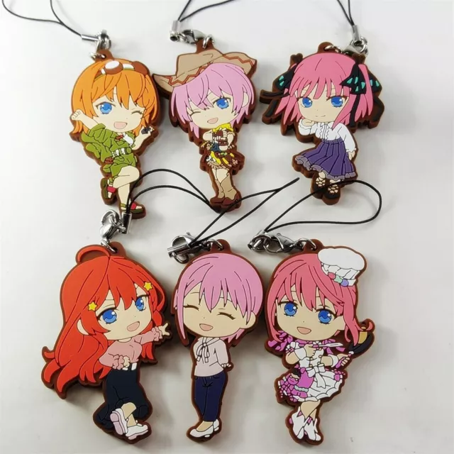 Set di cinturini per mascotte in gomma The Quintessential Quintuplets lotto...