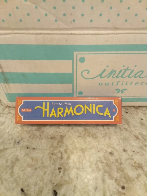Schylling Fun to Play Green Harmonica 5"