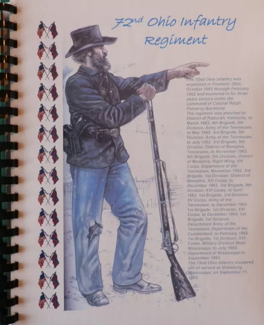 Civil War History of the 72nd Ohio Infantry Regiment