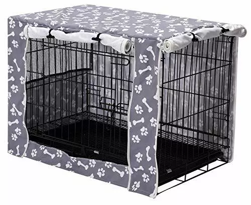 Dog Crate Cover Durable Polyester Pet Kennel Cover Universal Fit 36 Inch
