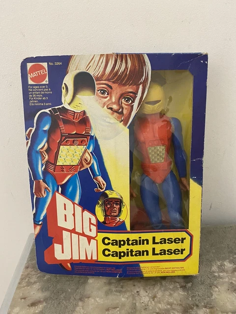 Big Jim Mattel Baroudeur Mib Ref 1029 Complet Etat Neuf En Boîte 1985