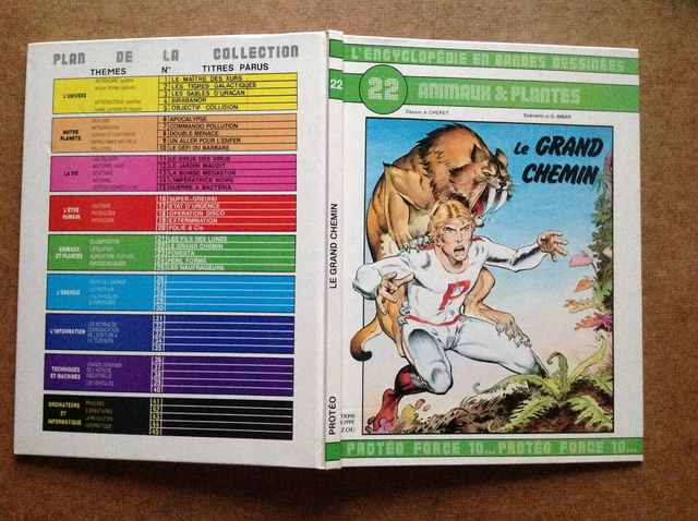 CHÉRET (RAHAN) & imbar Protéo 22 grand chemin , Bd éo année 80 ? Auzou ...