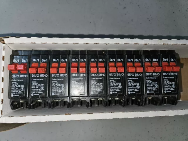 BD2020 Circuit Breaker Open Box 2 Pole 20 Amp