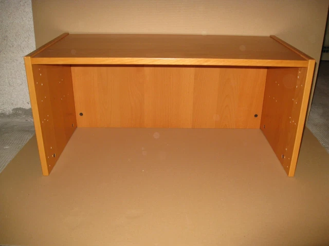 IKEA EFFEKTIV SCHRANK Aufsatz flach niedrig Buche Furnier altes System