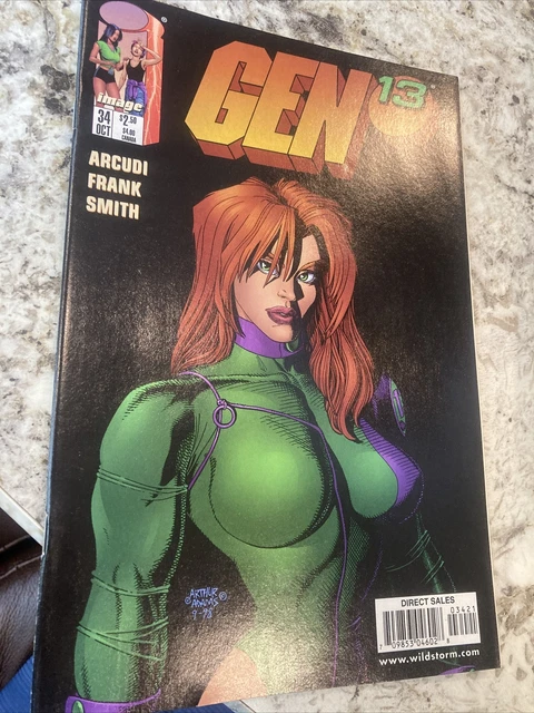 VTG Image Comics GEN 13 Comic Book Issue #34A (1995, 2nd Series) High Grade