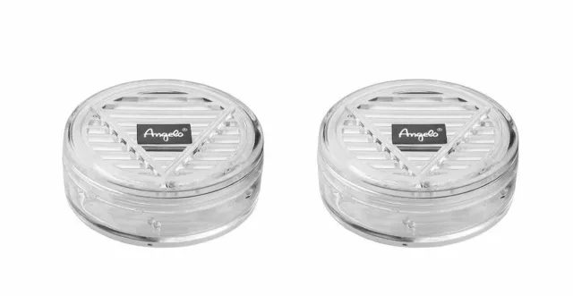 2x Angelo Humidifier Humidor Befeuchter Polymere rund , transparent