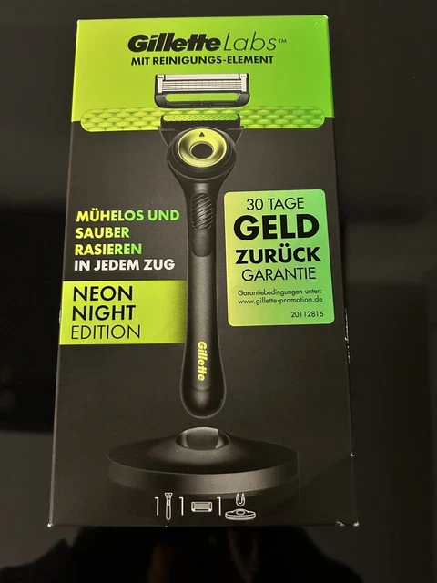 Gilette Labs Nass Rasierer Neon Night Edition