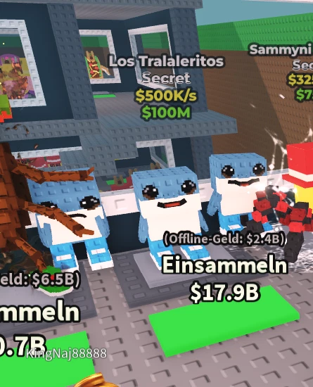 Sab Secret Brain Rots STEAL A BRAINROT SAB Secret Los Tralaleritos 500 K/s EUR 1,00 - PicClick DE