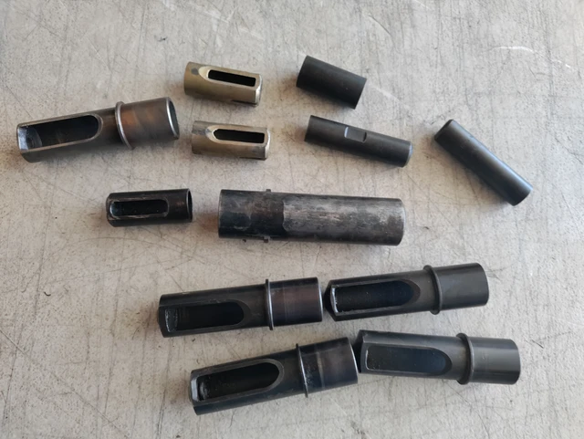 Mixed Lot of Huck Rivet Gun Riveter Pulling Head Nose Assy Parts Mixed Lot of Huck Rivet Gun Riveter Pulling Head Nose Assy Parts