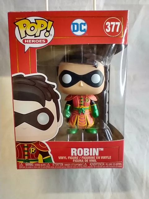 Funko Pop! Heroes DC Batman Imperial Robin #377 Red Box New Unopened