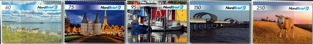 Deutsche Privatpost - Nordbrief Rostock - Region Lübeck 2020, postfrisch