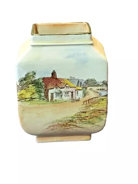 Royal Doulton Series Ware Vase - Countryside D3647 Very Rare