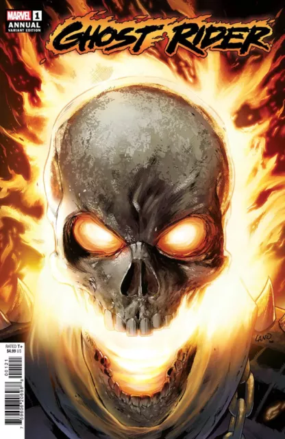 GHOST RIDER 2023 ANNUAL (GREG LAND VARIANT) COMIC BOOK ~ Marvel Comics ~ NM