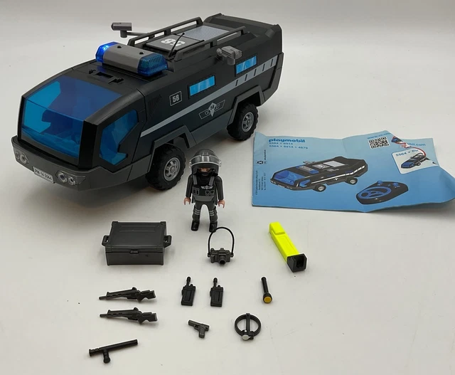 PLAYMOBIL 5564 CIUDAD Acción Policía Unidad Táctica Comando