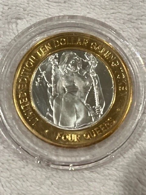 Silver Strike Casino Tokens Four Queens Casino Fall of the 4 Seasons Set