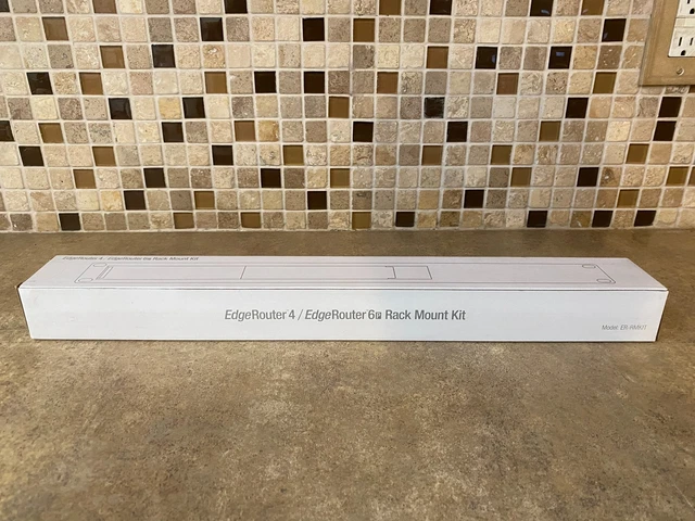 UBIQUITI RACK MOUNT Kit Er-Rmkit Edgemax For Edge Router Edgerouter A5 ...