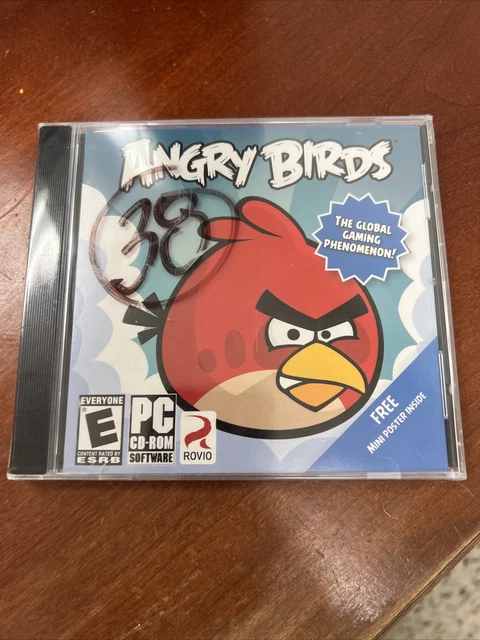 Angry Birds (PC), *New* Sealed Windows w/ Mini poster inside! cd