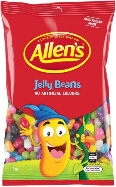 Allen'S Jelly Beans Lollies 1 Kg