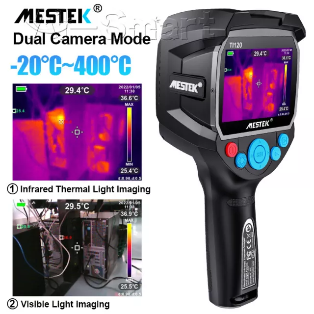 Ti20 Thermal Imaging Camera 320x240 IR Resolution 3.5" Color Screen With 8G SD