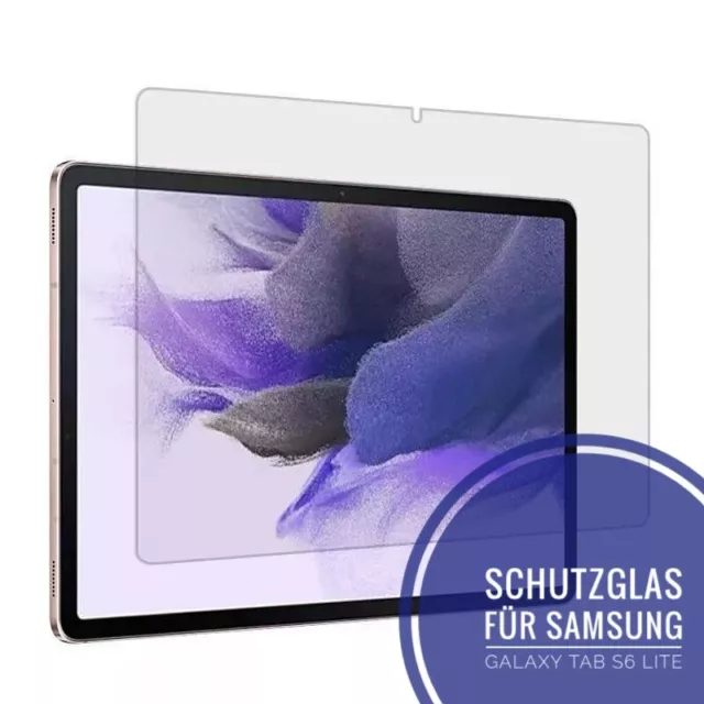 Samsung Galaxy Tab S6 Lite 10.4 2022 2020 Schutzglas Panzerfolie Echtglas Full