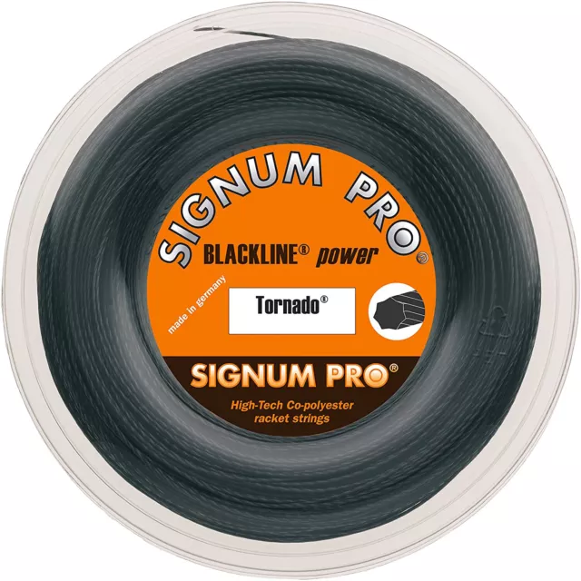 Signum Pro - Tornado 1.29mm/16G Tennis Racket String - 200m Reel