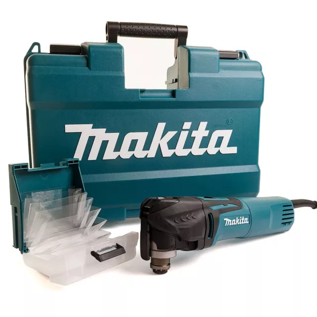 Makita TM3010CK Oscillating Multi-Tool Tool-Less Access. Quick Change Blade 240V 2