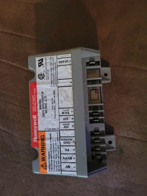 Honeywell S8600H PoolSpa Furnace Ignition Control Module S8600H1055 -20230516220