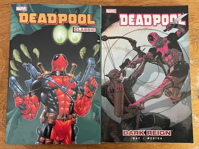 Marvel: Deadpool TPB lot ~ Deadpool Classic Vol 3 & Dark Reign Vol 2
