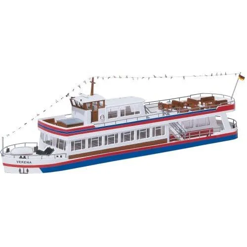 Faller Passenger River Cruise Boat Kit III FA131009 HO Gauge