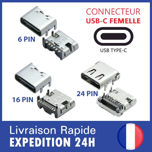 Adaptateur USB Vers Firewire 6 Broches (femelle) - Longueur 5,3 Cm - Neuf - Marque USBAM