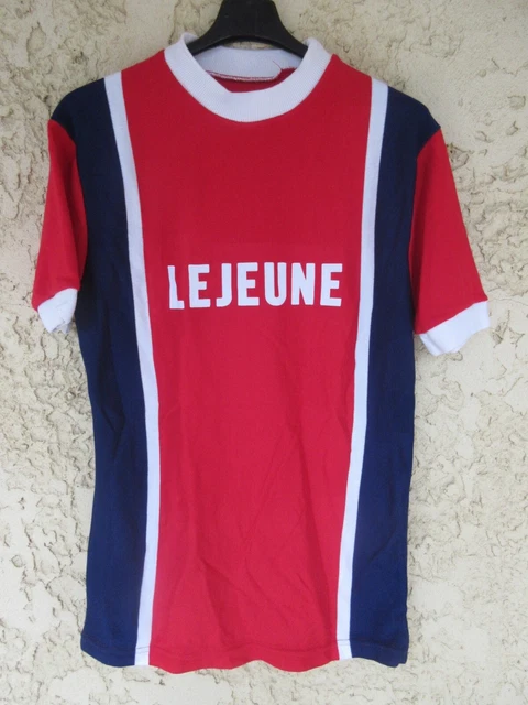 Maillot Cycliste Vintage LEJEUNE BP Tour De France 1976 - Tricots Du Rocher - Taille S