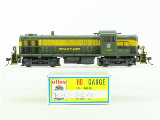 HO Scale Atlas/KATO SAL Seaboard Air Line ALCO RS-3 Diesel #1633