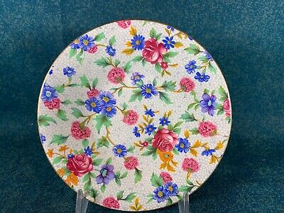 Royal Winton Old Cottage Chintz Floral Underplate for Jam / Jelly Jar