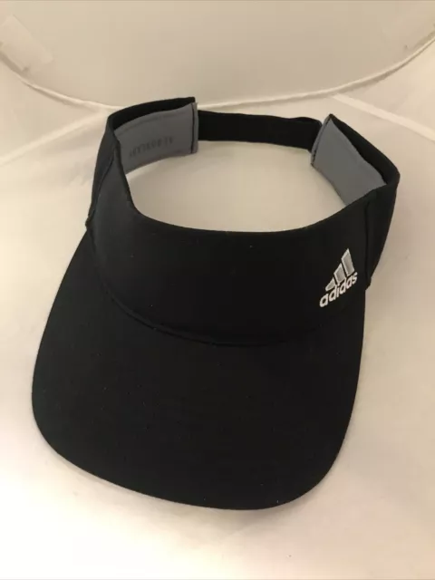 Adidas Women’s Aeroready Tennis And Sports Black Visor One Size Fits All