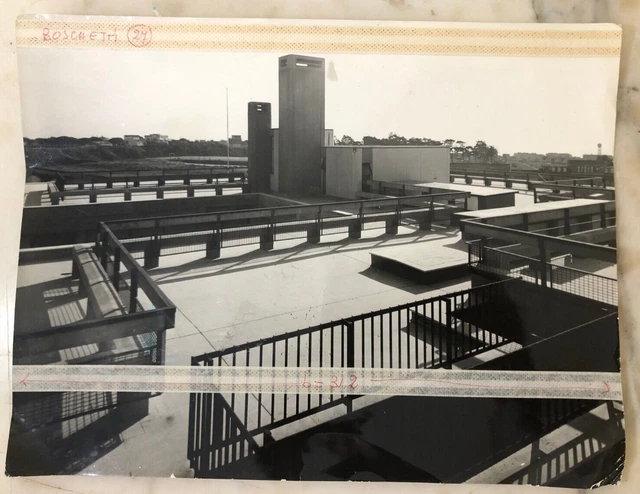 Oscar Savio Original Photography Architecture 30.0x22.8 cm Stamped Oscar Savio Original Photography Architecture 30.0x22.8 cm Stamped