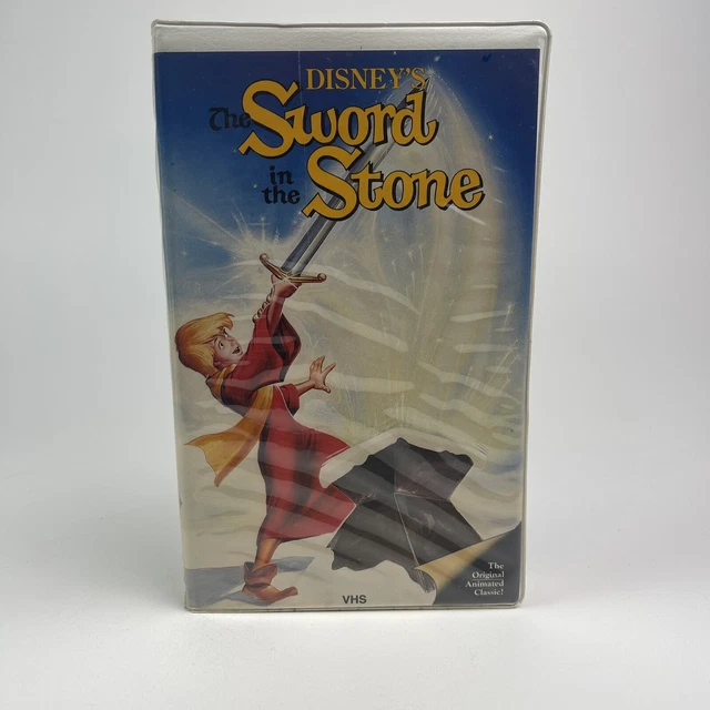 DISNEY VHS THE Sword in the Stone Black Diamond Edition Classics $16.53