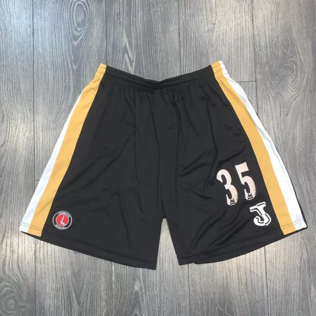 Charlton Athletic 2006/07 Joma Away Football Shorts Player Issue 35 Large