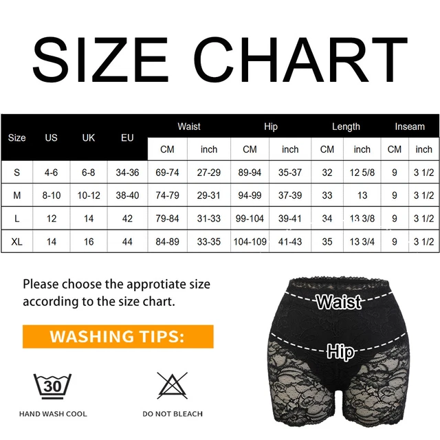 WOMEN ANTI CHAFING Under Dress Underwear Tummy Control Safety Shorts