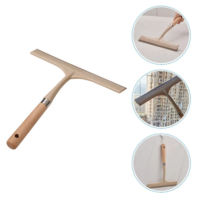 Tergicristallo Squeegee Mano Vetro Squeegee Doccia Porta Squeegee Faggio