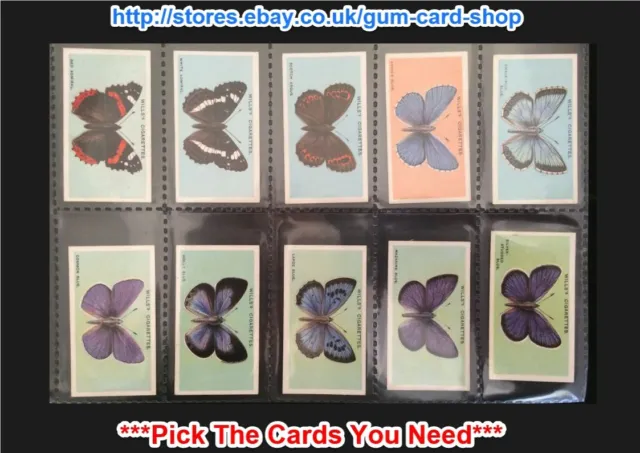 Wills - British Butterflies 1927 (G/F) ***Pick The Cards You Need***