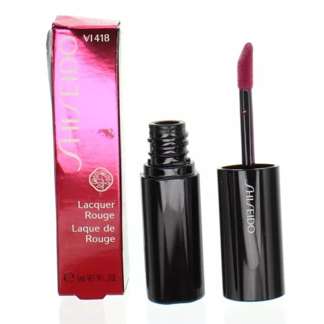 Shiseido Pink Liquid Lipstick Lacquer Rouge VI418 - NEW