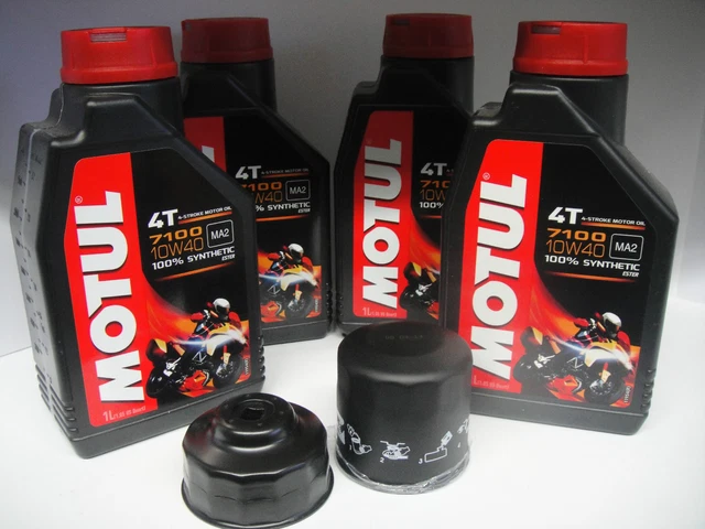 thumbnail image 2 of Motul Service Kit For Kawasaki Z750 (2007-2009) - 7100 10W40 Oil, Air & Oil Filters 2 of 4